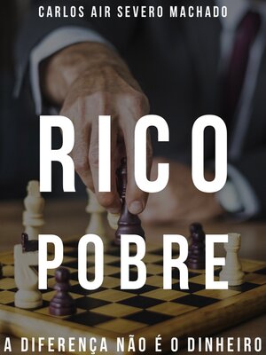 cover image of RICO POBRE a Diferença não é o Dinheiro
